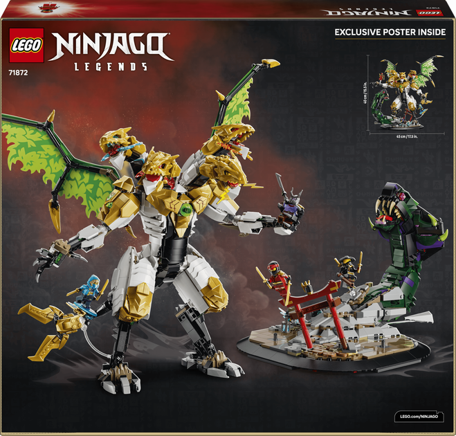 Конструктор LEGO Ninjago Битва Ультрадракона 2178 деталей (71872) - зображення 9