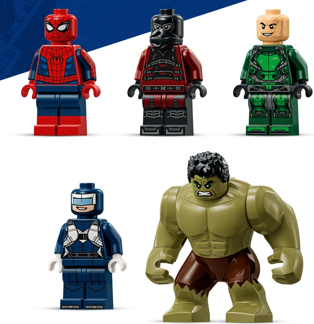 Конструктор LEGO Super Heroes Епічна сутичка Людини-Павука проти Халка 534 деталі (76350) - Фото 8 Конструктор LEGO Super Heroes Епічна сутичка Людини-Павука проти Халка 534 деталі (76350) - зображення 8