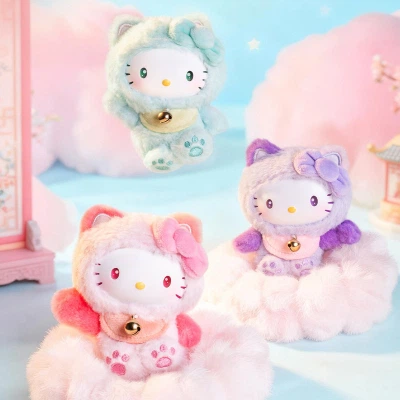 М'яка іграшка Pop Top сюрприз на кліпсі Hello Kitty Казкові бажання (25MR-017) - Фото 5 М'яка іграшка Pop Top сюрприз на кліпсі Hello Kitty Казкові бажання (25MR-017) - зображення 5