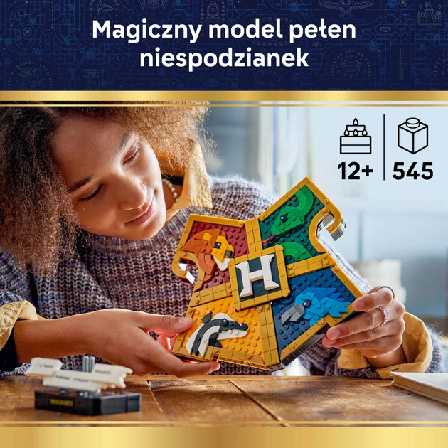 Zestaw klocków LEGO Harry Potter Herb Hogwartu 545 elementów (76462) - Zdjęcie 3 Zestaw klocków LEGO Harry Potter Herb Hogwartu 545 elementów (76462) - obraz 3