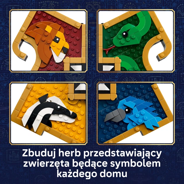 Zestaw klocków LEGO Harry Potter Herb Hogwartu 545 elementów (76462) - Zdjęcie 4 Zestaw klocków LEGO Harry Potter Herb Hogwartu 545 elementów (76462) - obraz 4