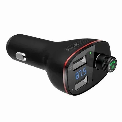 FM модулятор MP3 с двумя USB — Earldom ET-M58 Black (752438) - изображение 3