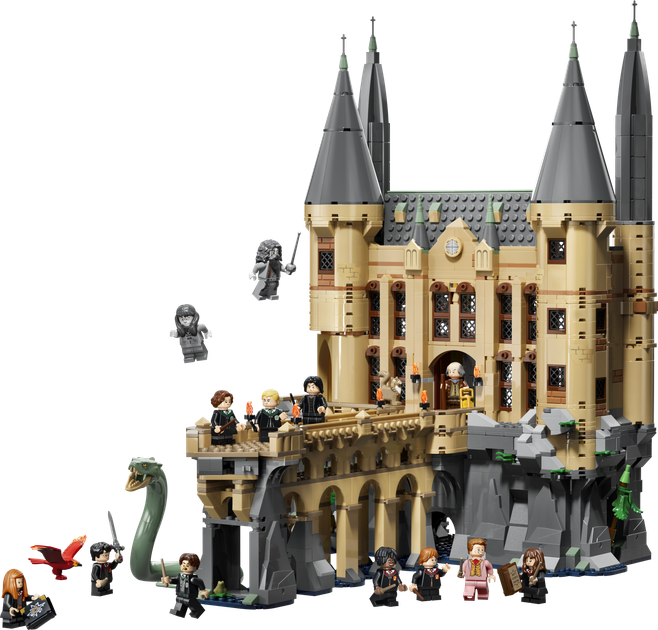 Zestaw klocków LEGO Harry Potter Zamek Hogwart: Wschodnie skrzydło 2164 elementy (76473) - Zdjęcie 2 Zestaw klocków LEGO Harry Potter Zamek Hogwart: Wschodnie skrzydło 2164 elementy (76473) - obraz 2