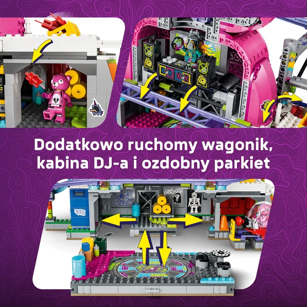 Конструктор LEGO Fortnite Rave Cave 1963 деталі (77082) - зображення 6