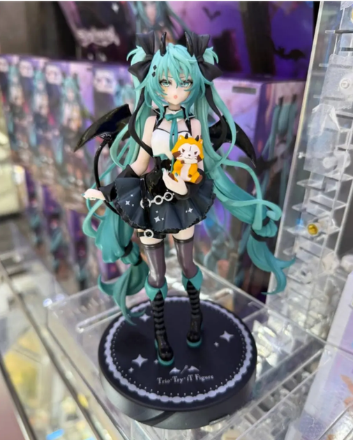 Аниме фигурка Hatsune Miku Rascal Trio Try iT Devil Вокалоид Хацуне Мику от FuRyu - изображение 4