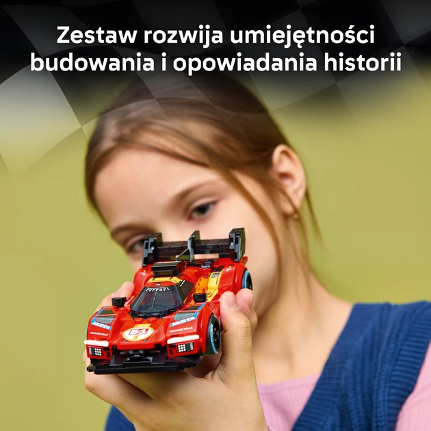 Конструктор LEGO Speed Champions Ferrari 499P 329 деталей (77261) - Фото 5 Конструктор LEGO Speed Champions Ferrari 499P 329 деталей (77261) - зображення 5