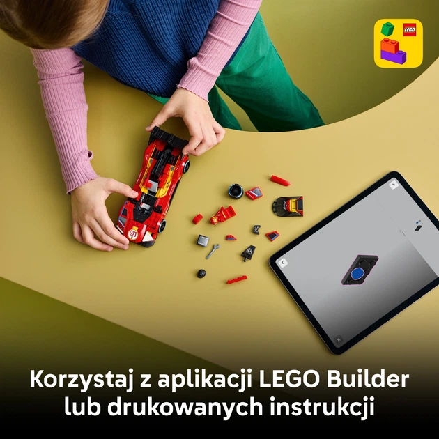 Конструктор LEGO Speed Champions Ferrari 499P 329 деталей (77261) - Фото 7 Конструктор LEGO Speed Champions Ferrari 499P 329 деталей (77261) - зображення 7