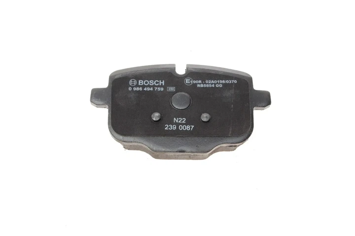Комплект гальмівних колодок BOSCH 0986494759 BMW 7 Series, 6 Series, 5 Series, X3 34208093728, 34212449304, 34212449305 - изображение 3