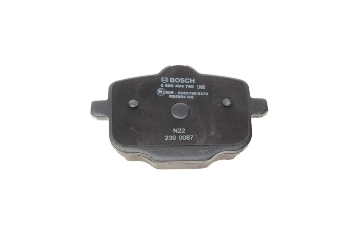 Комплект гальмівних колодок BOSCH 0986494759 BMW 7 Series, 6 Series, 5 Series, X3 34208093728, 34212449304, 34212449305 - изображение 6