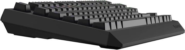 Klawiatura przewodowa Genesis Thor 230 TKL Wireless Outemu Silent Lemon Black (NKG-2108) - obraz 9