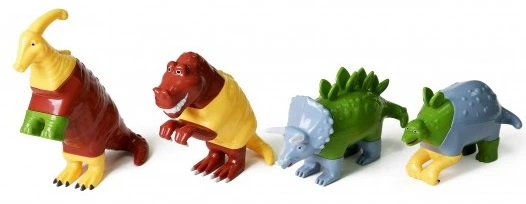 Zestaw zabawek magnetycznych MalBlo Magnetic Dinozaury 1 MAL 62010 (755828620106) - obraz 2