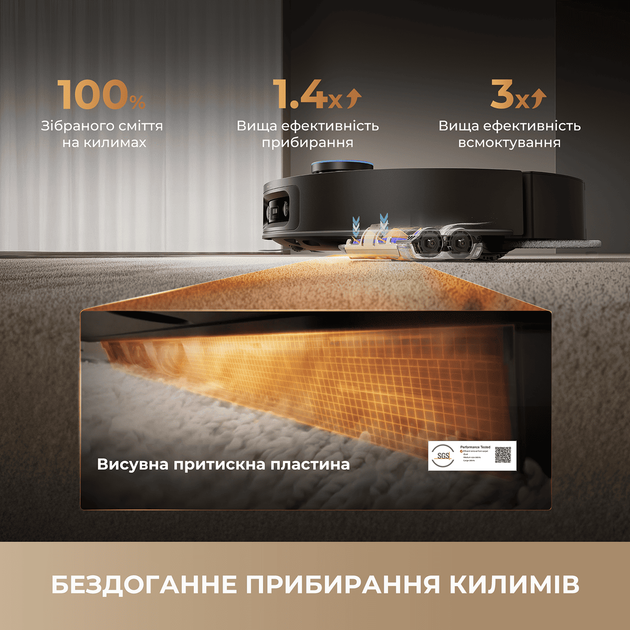 Робот-пылесос Dreame X60 Ultra Complete Black - изображение 6