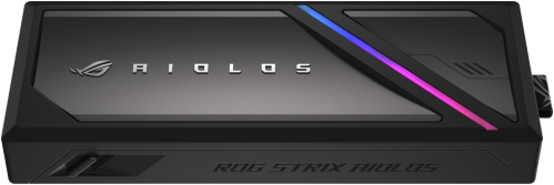 Внешний корпус для SSD Asus ROG Strix Aiolos (ESD-S1W) M.2 NVMe (PCIe) USB 3.2 Gen2x2 Type-C Black (90DD02U0-MA9000) - Фото 2 Внешний корпус для SSD Asus ROG Strix Aiolos (ESD-S1W) M.2 NVMe (PCIe) USB 3.2 Gen2x2 Type-C Black (90DD02U0-MA9000) - изображение 2