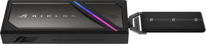 Внешний корпус для SSD Asus ROG Strix Aiolos (ESD-S1W) M.2 NVMe (PCIe) USB 3.2 Gen2x2 Type-C Black (90DD02U0-MA9000) - Фото 12 Внешний корпус для SSD Asus ROG Strix Aiolos (ESD-S1W) M.2 NVMe (PCIe) USB 3.2 Gen2x2 Type-C Black (90DD02U0-MA9000) - изображение 12