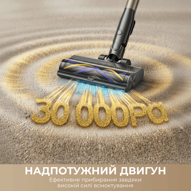 Аккумуляторный пылесос Dreame Z40 TangleCut Flex+ - изображение 2