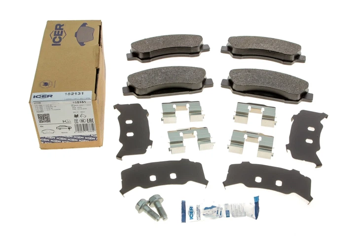 Колодки гальмові ICER 182131 Citroen C4, C-Elysee; Peugeot 308 1608691380, 1619790580 - зображення 4