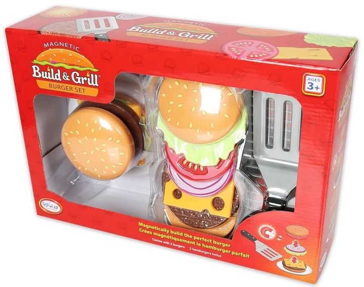 Zestaw do zabawy MalBlo MAGNETIC Magnetyczne burgery MAL 64010 (755828640104) - obraz 6