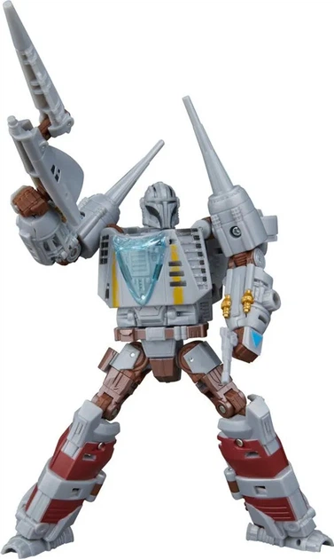 Figurka z akcesoriami Hasbro Transformers Star Wars The Mandalorian N-1 Starfighter 19 cm (G0098) (5010996257277) - obraz 4