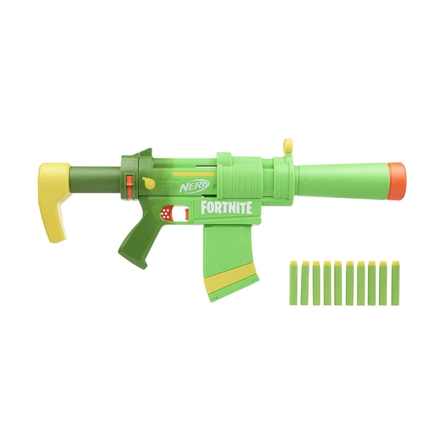 Pistolet Hasbro Nerf Fortnite SMG Zesty 4w1 + 10 strzałek (F0319) (5010993842094) - obraz 6