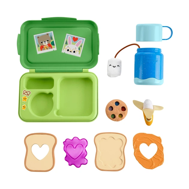 Zestaw Fisher-Price Friendship Forest — Lunchbox z akcesoriami i kubkiem (JLC01) (194735360321) - obraz 2
