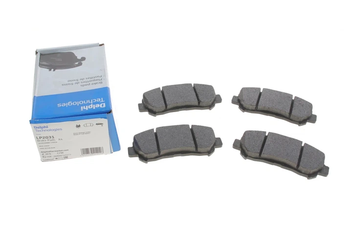 Колодки гальмівні Delphi LP2031 Nissan X-Trail, Qashqai, Juke 5581O57L5O, 5581057L50, D1060JD00A - зображення 2