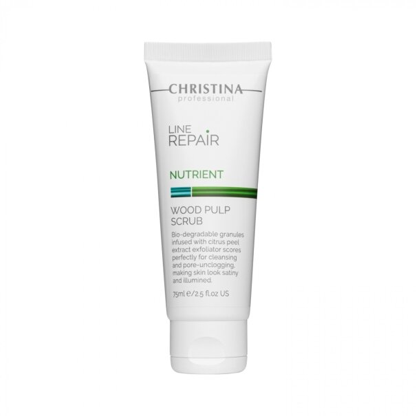 Скраб для обличчя Christina Line Repair Nutrient Wood Pulp Scrub 75 мл - Фото 1 Скраб для обличчя Christina Line Repair Nutrient Wood Pulp Scrub 75 мл - изображение 1