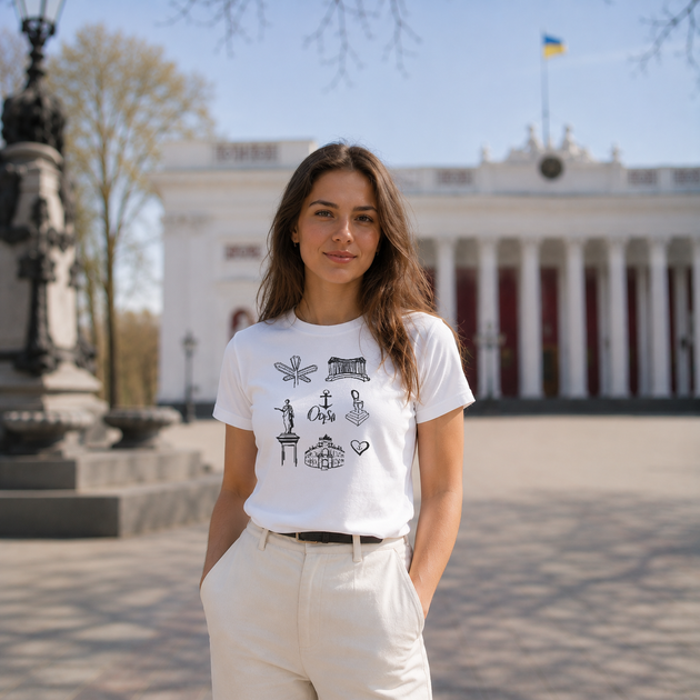 Футболка чоловіча з принтом ТiШОТКА Локація Одеса Українська версія M Білий Оверсайз (1055949209) - Фото 2 Футболка чоловіча з принтом ТiШОТКА Локація Одеса Українська версія M Білий Оверсайз (1055949209) - зображення 2