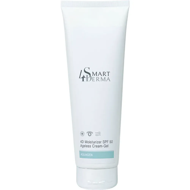 Невагомий крем-гель SPF 50 Smart4Derma 4D Moisturizer Ageless Cream-Ge 230мл - Фото 1 Невагомий крем-гель SPF 50 Smart4Derma 4D Moisturizer Ageless Cream-Ge 230мл - изображение 1