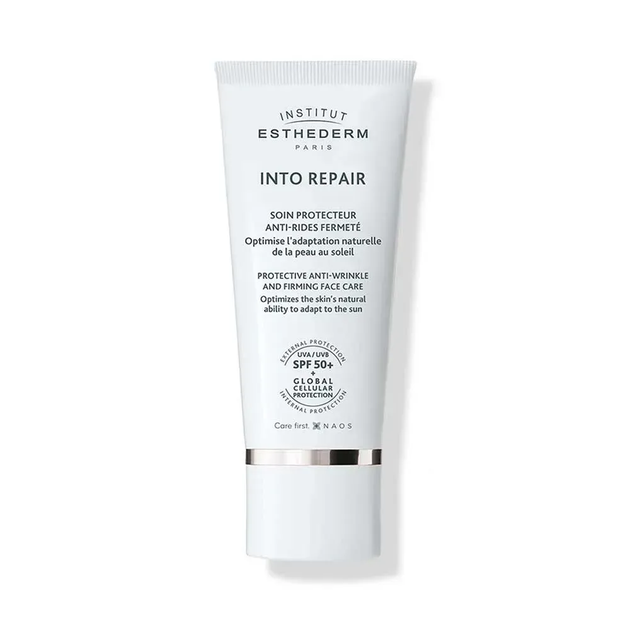 Омолаживающий солнцезащитный крем Institut Esthederm Into Repair Cream SPF 50 50 мл - Фото 1 Омолаживающий солнцезащитный крем Institut Esthederm Into Repair Cream SPF 50 50 мл - изображение 1