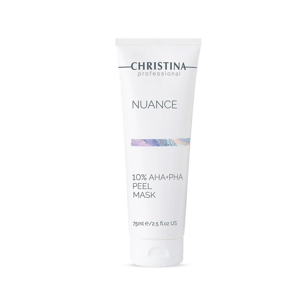Christina Nuance 10% AHA+PHA Peel Mask - Пілінг-маска для обличчя c AHA- та PHA-кислотами - Фото 1 Christina Nuance 10% AHA+PHA Peel Mask - Пілінг-маска для обличчя c AHA- та PHA-кислотами - зображення 1