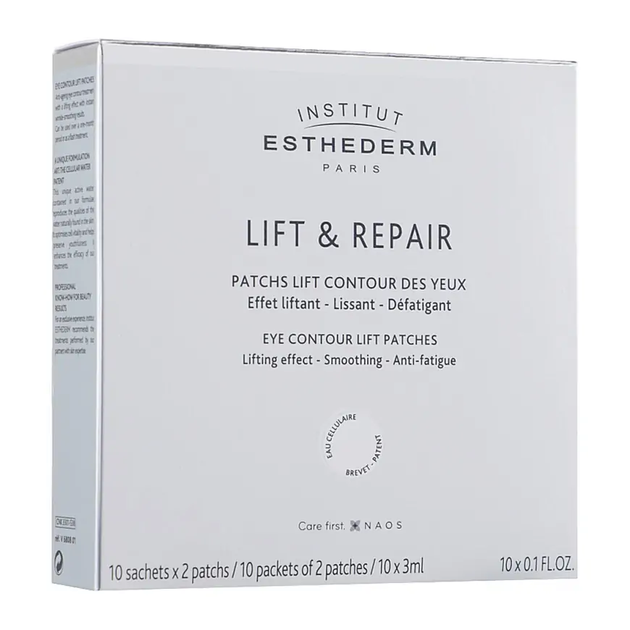 Биолифтинговые патчи для глаз Institut Esthederm Eye Contour Lift Patches 10 шт - Фото 1 Биолифтинговые патчи для глаз Institut Esthederm Eye Contour Lift Patches 10 шт - изображение 1