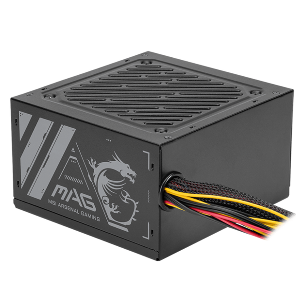 Блок питания для ПК MSI MAG A500N-H 500W Black ATX вентилятор 120 мм активный - изображение 2