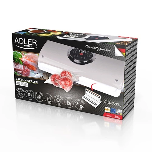 Вакууматор Adler AD 4503 бытовой 130 Вт с функцией резки и сварки - изображение 8