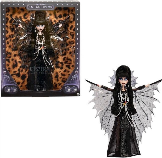 Кукла Monster High Skullector Эльвира – обладательница тьмы Эльвира Monster High HYV99 - изображение 8