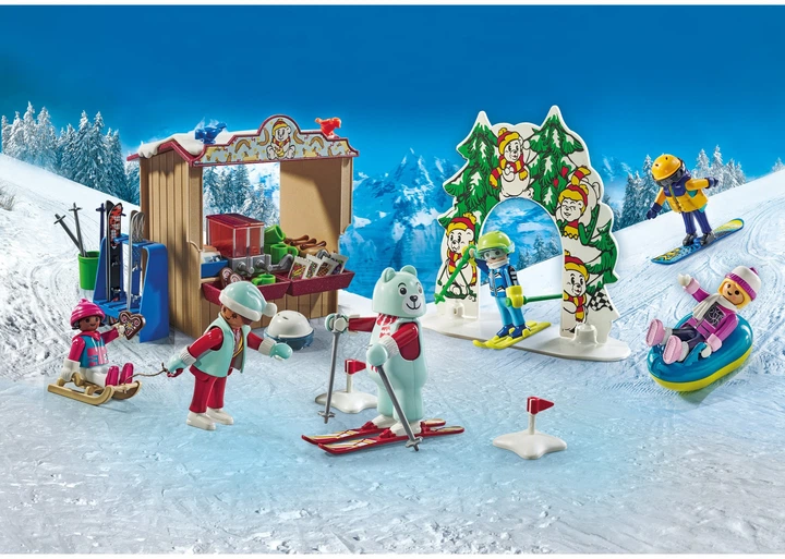 Конструктор Playmobil City Life Ski World 100 деталей Playmobil art 71453 - зображення 3