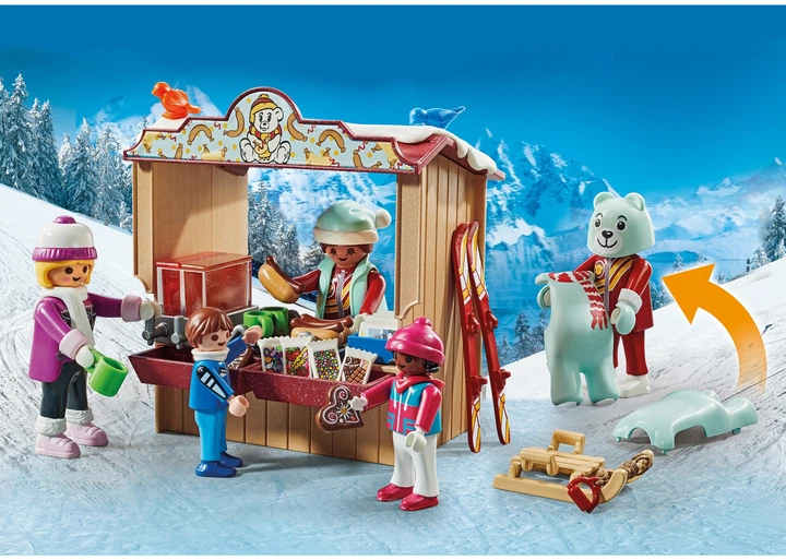 Конструктор Playmobil City Life Ski World 100 деталей Playmobil art 71453 - зображення 6