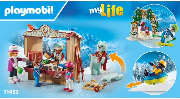 Конструктор Playmobil City Life Ski World 100 деталей Playmobil art 71453 - зображення 7