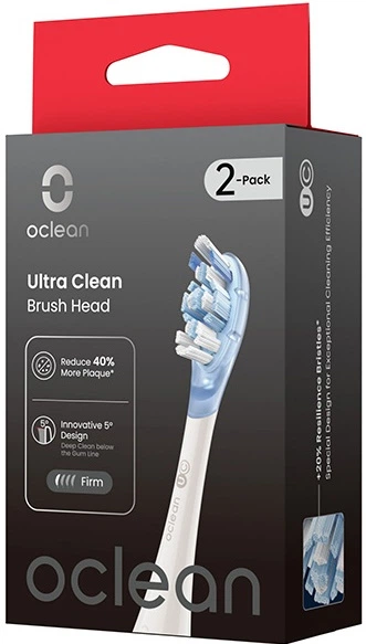 Końcówki do szczoteczki elektrycznej Oclean Ultra white clean UC03 2 szt - obraz 2