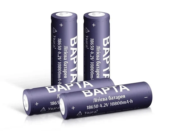 Аккумулятор 18650 BAPTA BP-1080 10800mAh 4.2V Li-Ion для фонарей, электроники и power bank - изображение 4