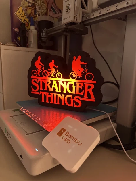 Світильник-нічник Stranger Things Дивні Дива з led-підсвіткою. Aivory - изображение 3