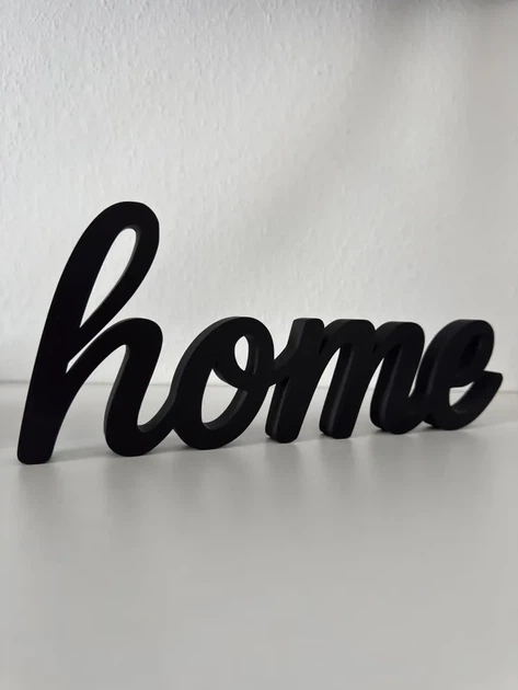 Об'ємний надпис слово home для інтер'єру. Aivory - зображення 2