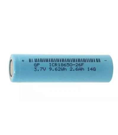 Акумулятор GP 18650 3.7V 2600mAh (1шт) - Фото 1 Акумулятор GP 18650 3.7V 2600mAh (1шт) - зображення 1