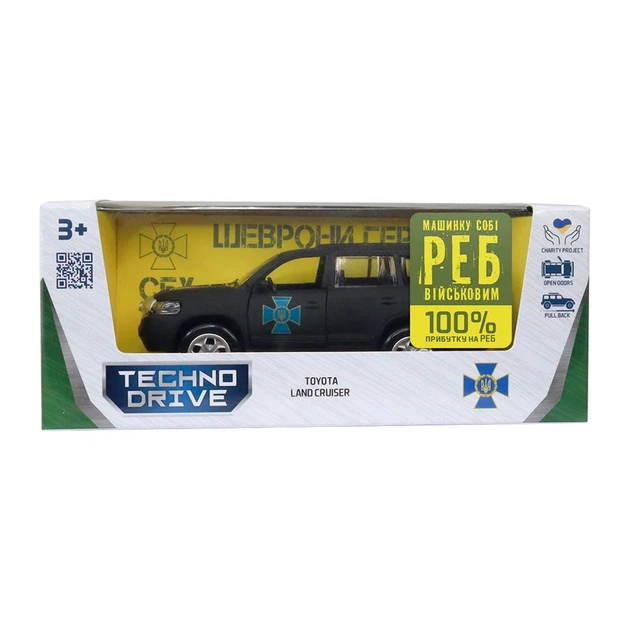Автомодель серії "Шеврони Героїв" – TOYOTA LAND CRUISER – "ЦСО "АЛЬФА" - Фото 5 Автомодель серії "Шеврони Героїв" – TOYOTA LAND CRUISER – "ЦСО "АЛЬФА" - зображення 5