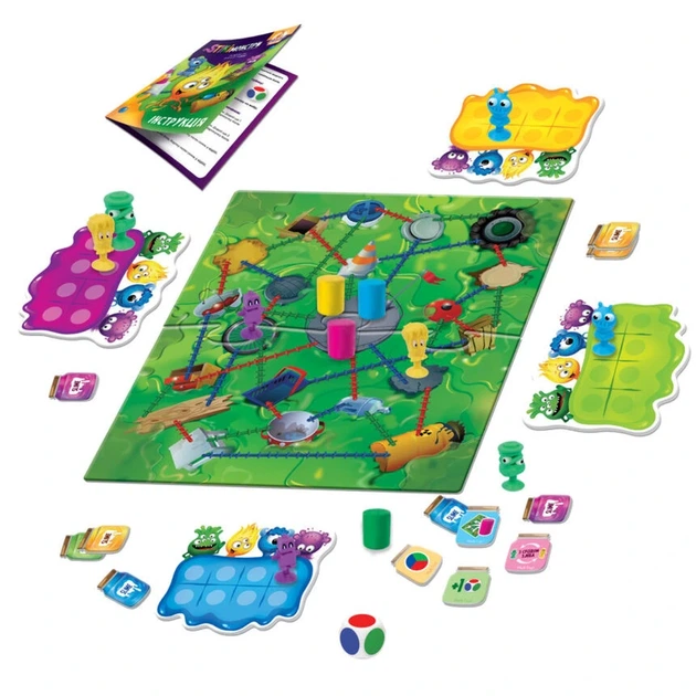 Настільна гра "Стікімонстри" Vladi Toys VT8055-35 (укр) - Фото 2 Настільна гра "Стікімонстри" Vladi Toys VT8055-35 (укр) - зображення 2