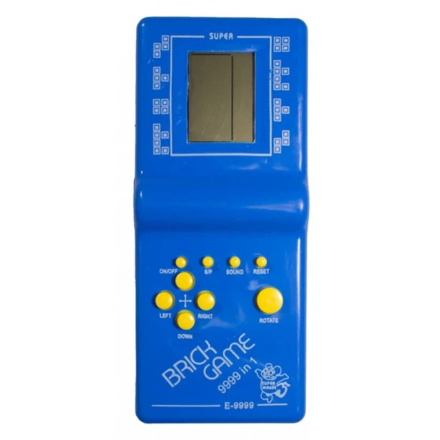 Інтерактивна іграшка Тетріс Е 9999(Blue) 9999 ігор, синій - Фото 1 Інтерактивна іграшка Тетріс Е 9999(Blue) 9999 ігор, синій - зображення 1