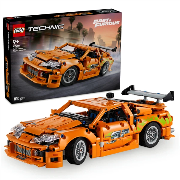 Конструктор LEGO Technic Fast and Furious Toyota Supra MK4 810 деталей (42204) - изображение 2