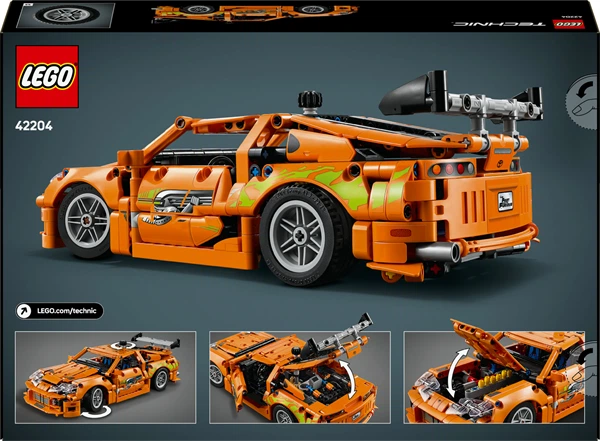 Конструктор LEGO Technic Fast and Furious Toyota Supra MK4 810 деталей (42204) - изображение 3