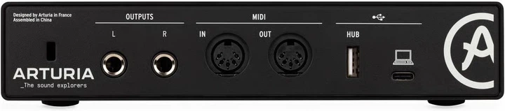 Аудіоінтерфейс Arturia MiniFuse 2 Black (3760033531663) - зображення 2