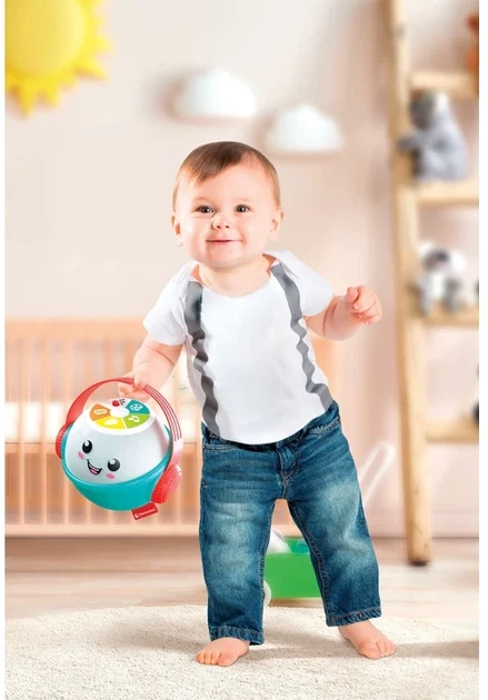 Zabawka dla niemowląt Clementoni Baby Kula muzyczna Dixi 20 cm (8005125508006) - obraz 4