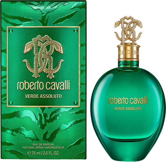 Woda perfumowana damska Roberto Cavalli Verde Assoluto 75 ml (8056860214660) - obraz 3